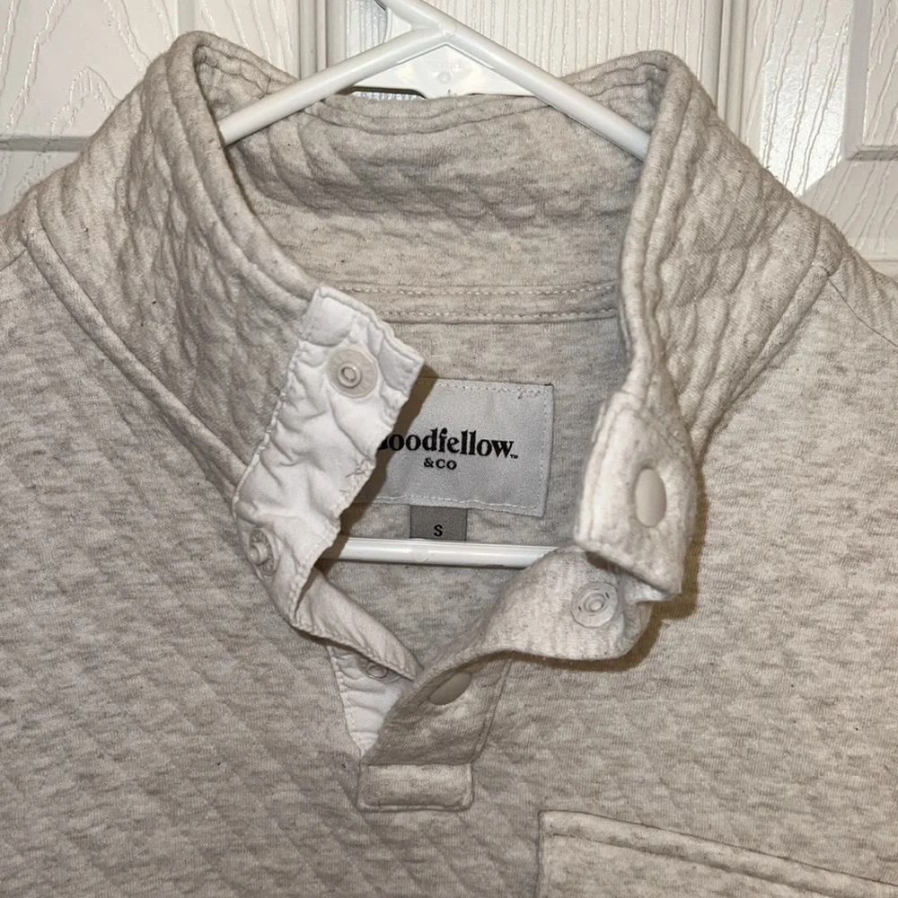 Goodfellow & Co Men’s Quilted Pullover Sweater - Picture 3 of 6